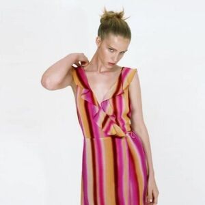 NWT Zara Tye Dye Dress